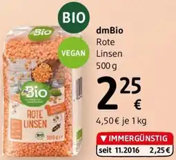 dm dmBio Rote Linsen Angebot
