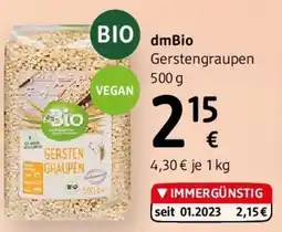 dm dmBio Gerstengraupen Angebot