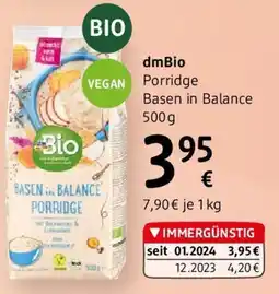 dm dmBio Porridge Basen in Balance Angebot