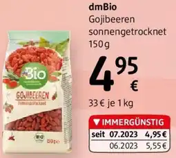 dm dmBio Gojibeeren sonnengetrocknet Angebot