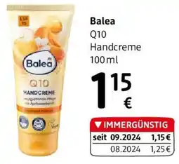 dm Balea Q10 Handcreme Angebot