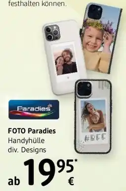 dm FOTO Paradies Handyhülle div. Designs Angebot