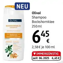 dm Olival Shampoo Bockshornklee Angebot