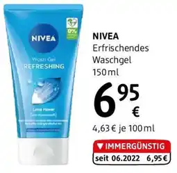 dm NIVEA Erfrischendes Waschgel Angebot