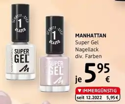 dm Manhattan Super Gel Nagellack div. Farben Angebot