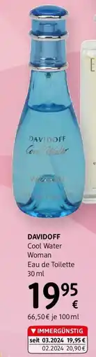 dm DAVIDOFF Cool Water Woman Eau de Toilette Angebot