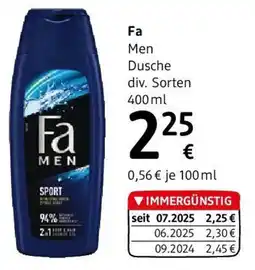 dm Fa Men Dusche div. Sorten Angebot