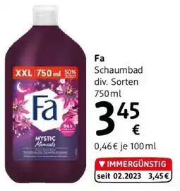 dm Fa Schaumbad div. Sorten Angebot