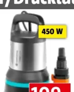 Bauhaus Gardena Klarwasser Tauchpumpe 11000 Aquasensor Angebot
