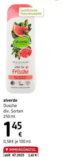 dm alverde Dusche div. Sorten Angebot