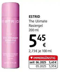 dm Estrid The Ulimate Rasiergel Angebot