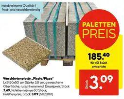 Hellweg Waschbetonplatte Waschbetonplatte „Picola/Pizza" Angebot