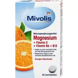 dm Magnesium + VitaminC + VitaminB6 + B12 Lutschtabletten dm Angebot