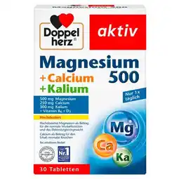 dm Magnesium 500 + Calcium + Kalium Tabletten dm Angebot