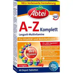 dm A-Z Komplett Langzeit-Multivitamine Depot-Tabletten dm Angebot