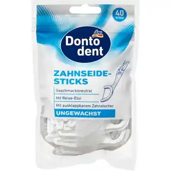 dm Zahnseide-Sticks ungewachst dm Angebot