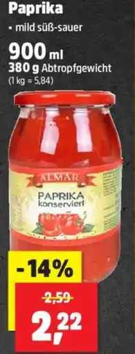 Thomas Philipps Paprika Angebot