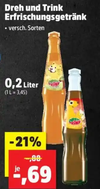 Thomas Philipps Dreh und Trink Erfrischungsgetränk Angebot