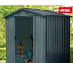 Bauhaus Gardol Metallgerätehaus Top Shed Angebot