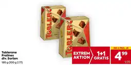 Billa Toblerone Pralines div. Sorten Angebot