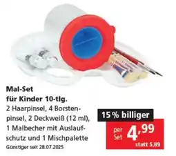 Pagro Diskont Mal-Set für Kinder 10-tlg Angebot