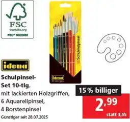 Pagro Diskont Schulpinsel- Set Angebot