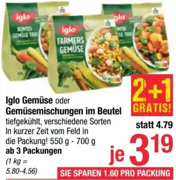 Maximarkt Iglo Gemüse oder Gemüsemischungen Angebot