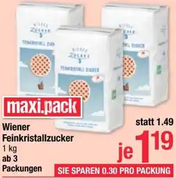 Maximarkt Wiener Feinkristallzucker Angebot