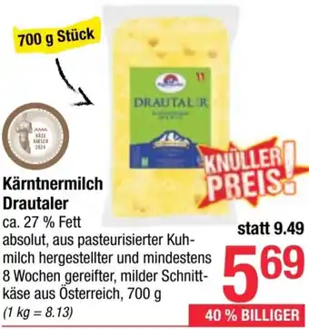 Maximarkt Kärntnermilch Drautaler Angebot