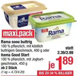 Maximarkt Rama sooo buttrig Angebot