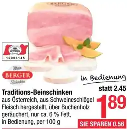 Maximarkt Traditions-Beinschinken Angebot