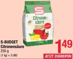 Maximarkt S-BUDGET Citronensäure Angebot