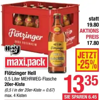 Maximarkt Flötzinger Hell Angebot
