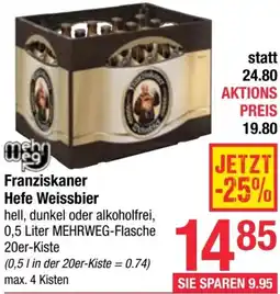 Maximarkt Franziskaner Hefe Weissbier Angebot