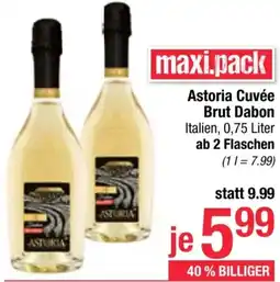 Maximarkt Astoria Cuvée Brut Dabon Angebot