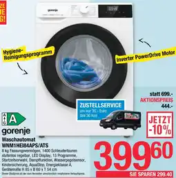 Maximarkt gorenje Waschautomat Angebot