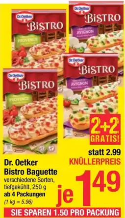 Maximarkt Dr. Oetker Bistro Baguette Angebot