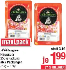 Maximarkt Ablinger Haussulz Angebot