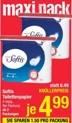 Maximarkt Softis Toilettenpapier Angebot