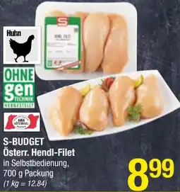 Maximarkt S-BUDGET Österr. Hendl-Filet Angebot