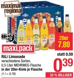 Maximarkt RiLi Limonade Angebot