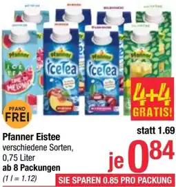 Maximarkt Pfanner Eistee Angebot