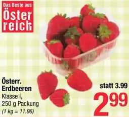 Maximarkt Österr. Erdbeeren Angebot