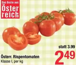 Maximarkt Österr. Rispentomaten Angebot