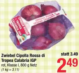 Maximarkt Zwiebel Cipolla Rossa di Tropea Calabria IGP Angebot