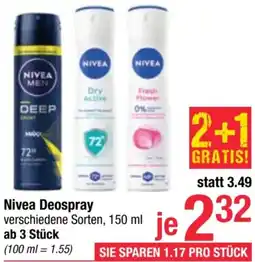 Maximarkt Nivea Deospray Angebot