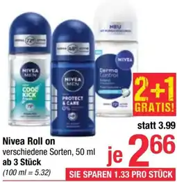 Maximarkt Nivea Roll on Angebot