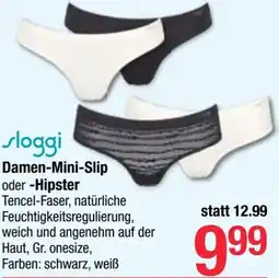 Maximarkt Sloggi Damen-Mini-Slip oder -Hipster Angebot