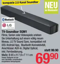Maximarkt LG TV-Soundbar Angebot