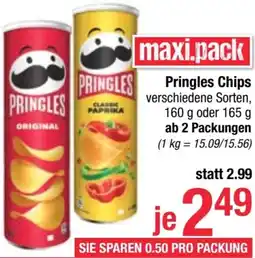 Maximarkt Pringles Chips Angebot